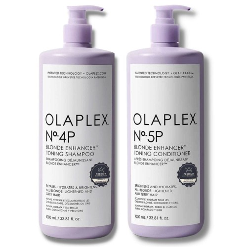 Olaplex-Blonde-Enhancer-Toning-zestaw-szampon-No-4P-1000ml-odzywka-No-5P-1000ml-1