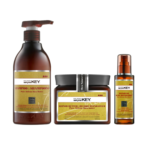 Saryna Key Repair Szampon 500 ml, Maska 500 ml, Olejek 105 ml